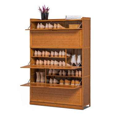 Teak wood best sale shoe rack